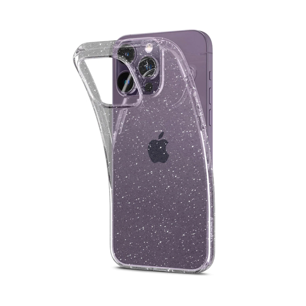 Spigen чехол для iPhone 14 Pro Liquid Glitter Crystal (прозрачный) ACS04954 Spigen чехол для iPhone 14 Pro Liquid Glitter Crystal (прозрачный) ACS04954