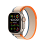 Apple ремешок Trail Loop 46/49 мм (S/M) (оранжевый/бежевый) MT5W3ZM/A Apple ремешок Trail Loop 46/49 мм (S/M) (оранжевый/бежевый) MT5W3ZM/A