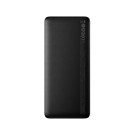 Baseus внешний аккумулятор Bipow 25W 20000mAh (черный) PPBD020301 Baseus внешний аккумулятор Bipow 25W 20000mAh (черный) PPBD020301