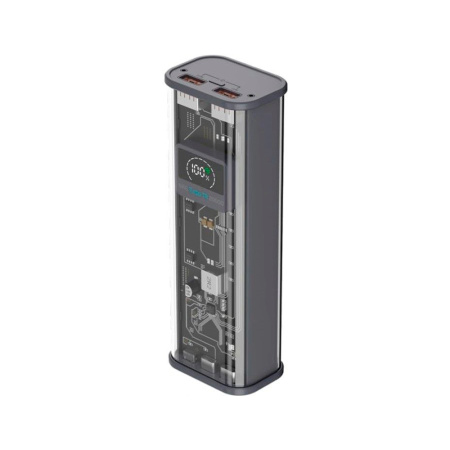Deppa внешний аккумулятор NRG Turbo TR 22.5W 20000mAh (прозрачный) 33645 Deppa внешний аккумулятор NRG Turbo TR 22.5W 20000mAh (прозрачный) 33645