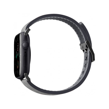 Uniq ремешок Straden Waterproof Leather/Silicone 46/49 мм (серый) 45MM-STRAGRY Uniq ремешок Straden Waterproof Leather/Silicone 46/49 мм (серый) 45MM-STRAGRY