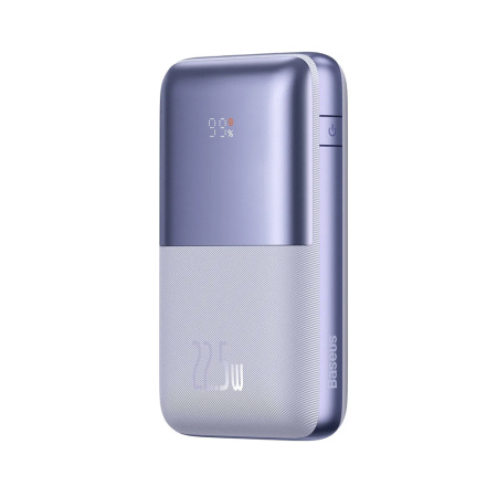 Baseus внешний аккумулятор Bipow Pro 22.5W 20000mAh (фиолетовый) PPBD030005 Baseus внешний аккумулятор Bipow Pro 22.5W 20000mAh (фиолетовый) PPBD030005