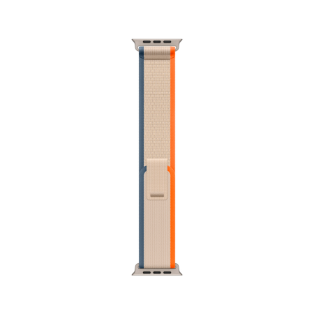 Apple ремешок Trail Loop 46/49 мм (S/M) (оранжевый/бежевый) MT5W3ZM/A Apple ремешок Trail Loop 46/49 мм (S/M) (оранжевый/бежевый) MT5W3ZM/A