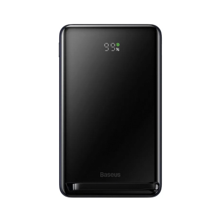 Baseus внешний аккумулятор MagSafe Magnetic Bracket Wireless 20W 10000mAh (черный) PPCX0000 Baseus внешний аккумулятор MagSafe Magnetic Bracket Wireless 20W 10000mAh (черный) PPCX0000