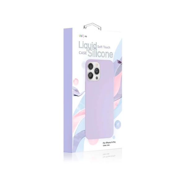 VLP чехол для iPhone 14 Pro Silicone case (фиолетовый) 1051042 VLP чехол для iPhone 14 Pro Silicone case (фиолетовый) 1051042