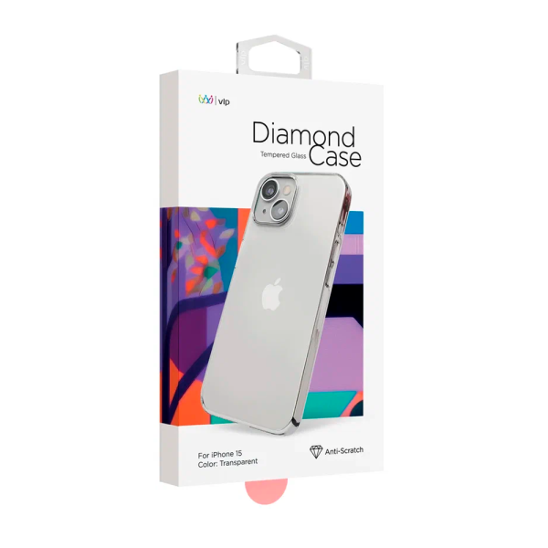 VLP чехол для iPhone 15 Diamond (прозрачный) 10510009 VLP чехол для iPhone 15 Diamond (прозрачный) 10510009