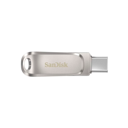SanDisk флеш накопитель Ultra Dual Drive Luxe Type-C + USB A 64GB (серебристый) SDDDC4-064G-G46 SanDisk флеш накопитель Ultra Dual Drive Luxe Type-C + USB A 64GB (серебристый) SDDDC4-064G-G46
