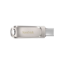 SanDisk флеш накопитель Ultra Dual Drive Luxe Type-C + USB A 64GB (серебристый) SDDDC4-064G-G46 SanDisk флеш накопитель Ultra Dual Drive Luxe Type-C + USB A 64GB (серебристый) SDDDC4-064G-G46