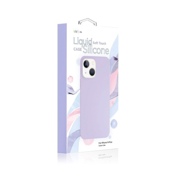 VLP чехол для iPhone 14 Plus Silicone case (фиолетовый) 1051037 VLP чехол для iPhone 14 Plus Silicone case (фиолетовый) 1051037