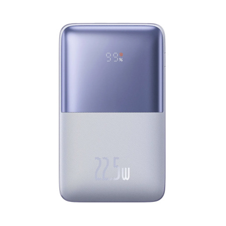 Baseus внешний аккумулятор Bipow Pro 22.5W 20000mAh (фиолетовый) PPBD030005 Baseus внешний аккумулятор Bipow Pro 22.5W 20000mAh (фиолетовый) PPBD030005